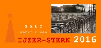 BALC wenst u een ijzersterk 2016